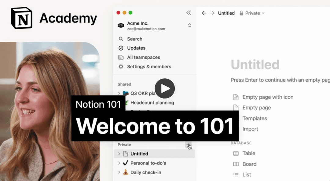 Notion Academy