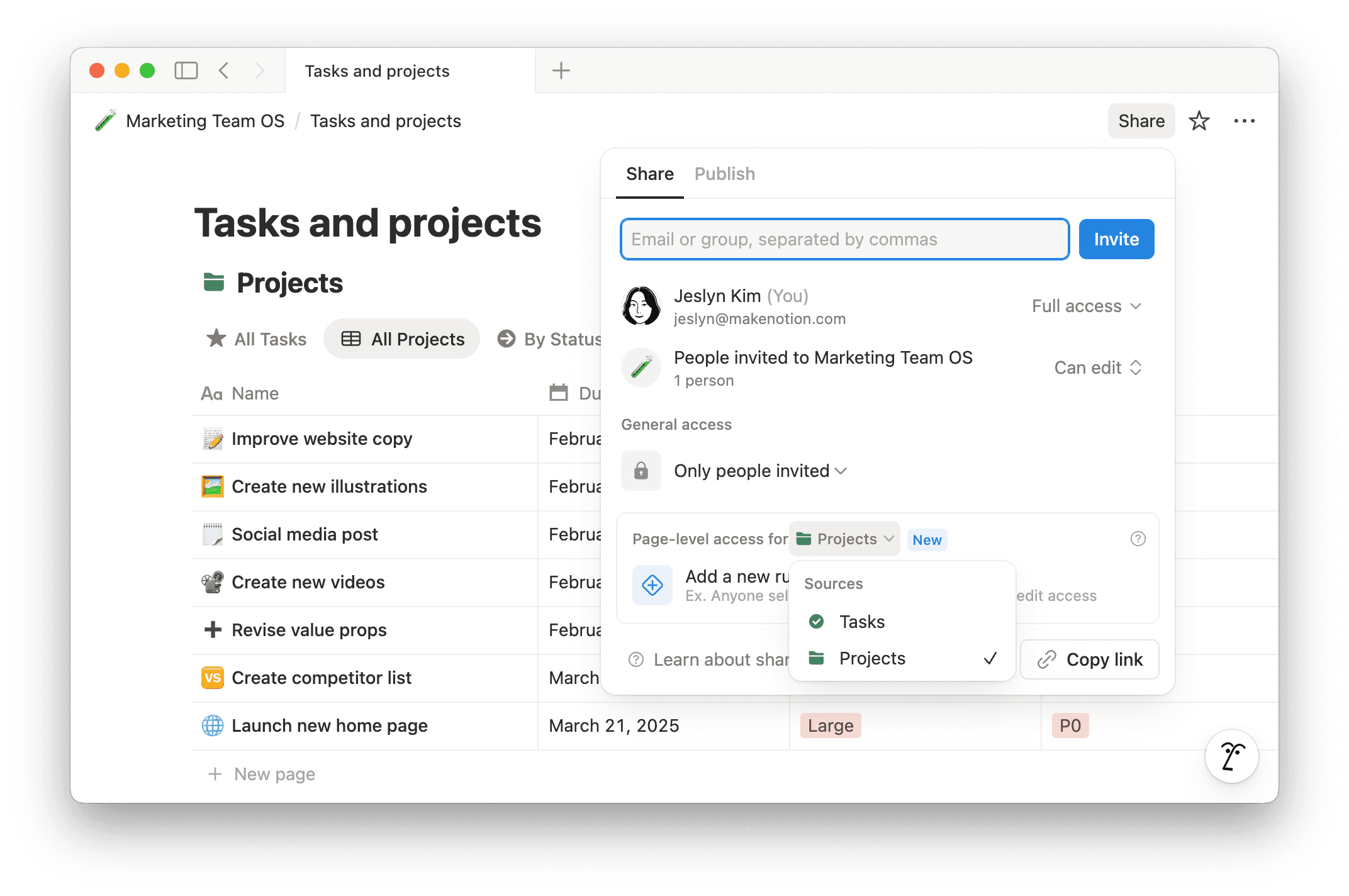 ca: elegir fuente de datos para la regla de acceso a nivel de página
