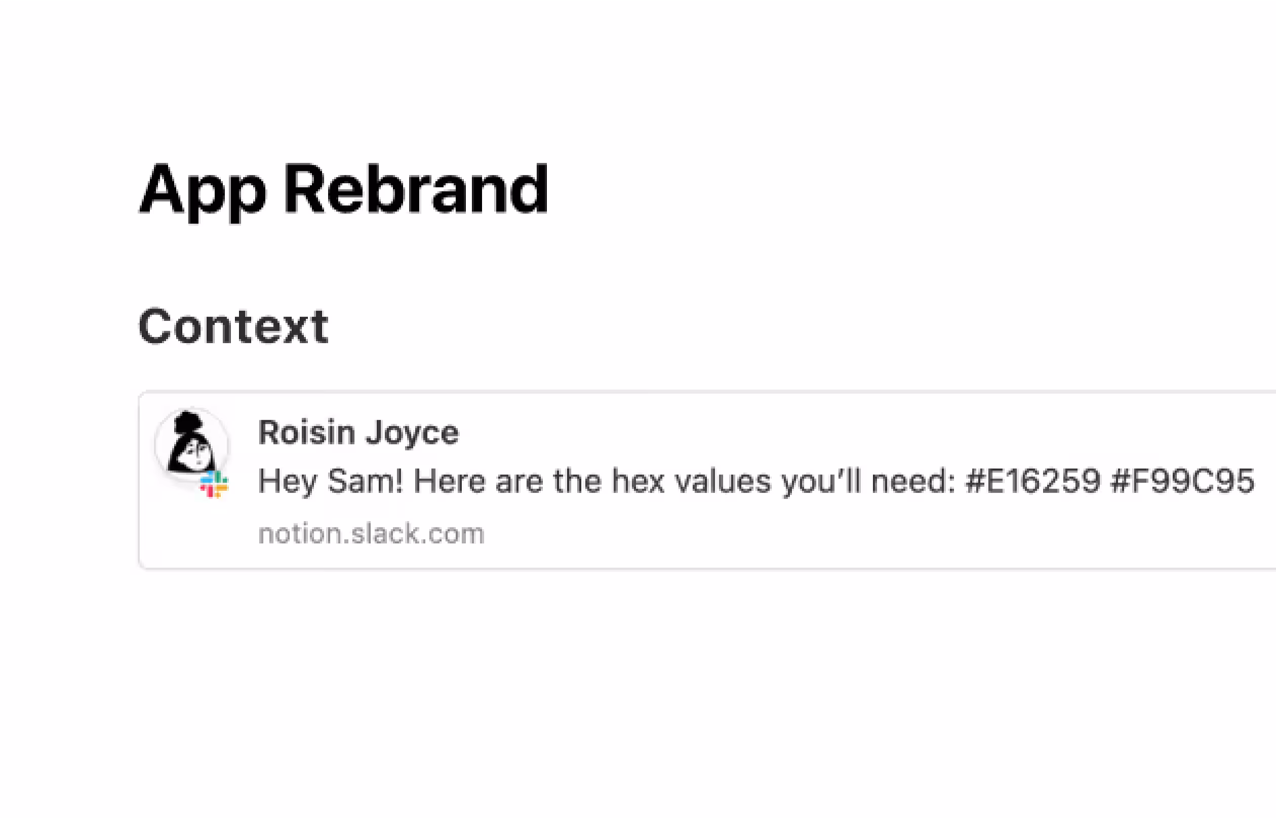 Intégrations de Slack